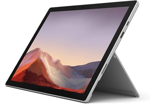 2019 Microsoft Surface Pro 7 con Intel Core i7-1065G7 (12,3-pulgadas, 16GB RAM, 256GB SSD) Platino (Reacondicionado)