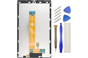 DOUBLE SURE Tablet Full LCD Display Touch Digitizer Screen Replacement for LTE Version Samsung Galaxy Tab A7 Lite Tab A7 Lite LTE White 8.7"