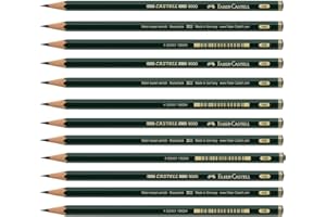 Faber-Castell 205047 - Crayon Castell 9000, dureté HB, 12 pièces