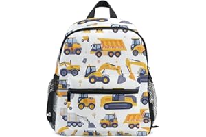 Mnsruu Kids Backpack Children's Schoolbag with Chest Strap Students Kindergarten Preschool Toddler Boys Girls