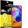 NEW'C 2 Pezzi, Vetro Temperato per Samsung Galaxy A31, Pellicola Prottetiva Anti Graffio, Anti-Impronte, Senza Bolle, Durezza