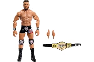 Mattel Figure d"action Elite WWE & accessoires, Série #110 Austin Theory 6" à collectionner avec 25 points d"articulation et mains interchangeables