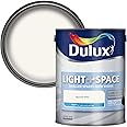 Dulux Light & Space Matt Emulsion Paint For Walls And Ceilings - Absolute White 5 Litres