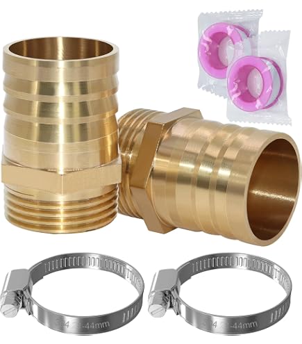 Produktbild von Messing-Schlauchtülle Mit Innengewinde – Drehbare Rohrverschraubung In Größen G1/8, G1/4, G3/8 Für 5–10 Mm Schlauch (1 Stück)