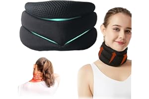 Winuoyang Cervicorrect Neck Brace, Soft Neck Brace for Neck Pain and Support Universal Cervical Collar Breathable Neck Support Brace for Sleeping Relieves Pain and Pressure