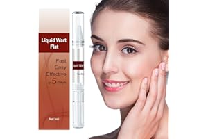 Bolígrafo líquido verrugas, Skin Tag, Líquido reparador verrugas lunares, Cuello, cara, pies, piel del cuerpo - Fórmula acción rápida Freeze Off - Bolígrafo Heyce