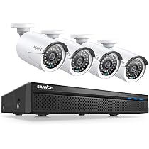 SANNCE 4K POE CCTV Home Security Camera System 8CH POE NVR ...