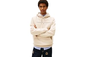 Tommy Jeans Herren Hoodie Linear Logo mit Kapuze