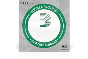 D'Addario XLB160 Nickel Wound Bass Guitar Single String, Long Scale, .160