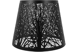 ibasenice Pequeño Escritorio Lámpara Pantalla Tela Pantalla Granja Lámpara de Mesa Sombra para Lámpara de Mesa Y Luz de Suelo