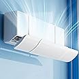 AnnuoYi Air Conditioner Deflector, Adjustable Split Air Conditioner Air Flow Guide, Foldable Confinement Air Flow Guide Wing Air Cooled Baffle Wind Direction Telescopic(Stretchable 58-92cm）