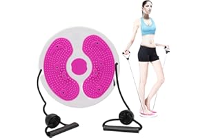 Syiyunran fitness waist twisting disk - rosa 1pc hüfttrainer fitness drehscheibe für eine schlankere taille scheibe trainingsgerät trainer breaking limits taillentwister twist board drehscheibe