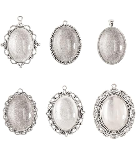 PH PandaHall 10 Ensembles Kit De Pendentifs De Broderie Collier De