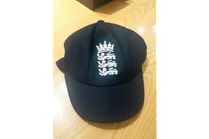 R Navy Blue England 3 lion wool test cricket Baggy cap Hat with embroided logo Adult/Men ONE Size