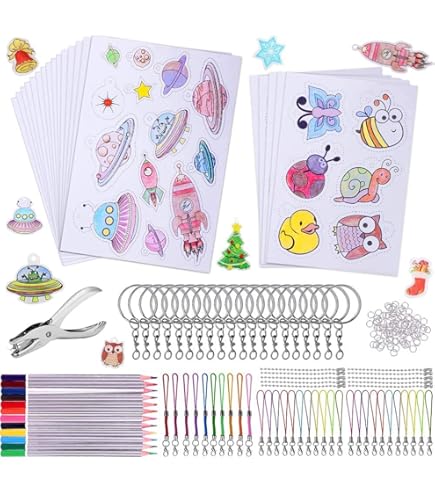 25 Fogli Plastica Termoretraibile 20x14.5cm - Stampabile, Per Ciondoli Fai Da Te - Foto 9