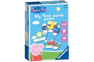 Ravensburger Peppa Pig My First Word Educational Games for Kids Age 4 Years Up - Ideal for Early Learning, Alphabet, Reading and Spelling