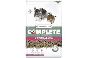 VERSELE-LAGA - Complete Chinchilla & Degu - Extrudés Tout-en-Un pour Chinchillas et Octodons - 1,75kg