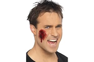 Smiffys Gory Wound Halloween Costume Make-Up (Pack of 12)