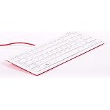 Clavier officiel Raspberry Pi – Version espagnole (rouge/blanc)
