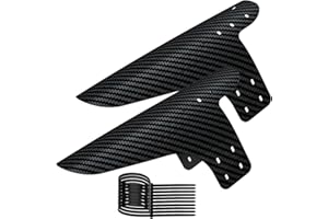 FETESNICE Adjustable Mountain Bike Fender, Front and Rear Compatible,Fits 26", 27.5", 29", Plus Size and Fat Bike Wheel Sizes,2Pcs…