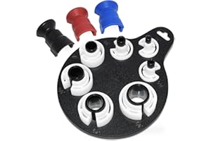 FIRSTINFO TOOLS FIT YOUR NEEDS FIRSTINFO F3928 Air Conditioning and Fuel Line Quick Disconnect Tool Set – Includes 5 pcs for Spring-Type from 1/4-Inch to 7/8-Inch / 2 pcs for External-Type from 5/16-Inch to 1/4- Inch