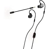 SteelSeries Tusq - Kulak İ&ccedil;i mobil oyun kulaklığı - &ccedil;ıkarılabilir kollu &ccedil;ift mikrofon - ergonomik s&uuml;spansiyonlu kulaklıklar -