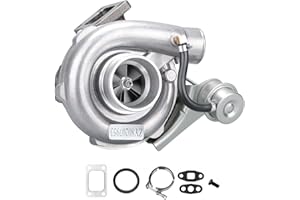 ‎MAXPEEDINGRODS maXpeedingrods Turbolader T3 T04E for Audi for VW 1.8T VR6 .63 AR V Band universal Turbo