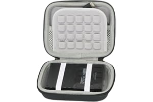 Étui de Voyage Rigide Housse Cas pour WD My Passport 1 TB 2TB 3TB 4TB Portable Hard Drive par co2CREA (Black)