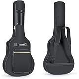LHTECHTOY Borsa per Chitarre Acustiche Classiche da 39 40 41 Pollici, Morbida, Custodia con Imbottitura 8mm universale, Guita