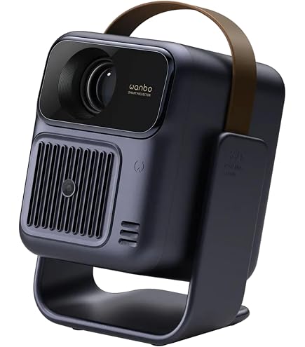 Wanbo T2 Ultra Mini Projector Portable with 500 ANSI Lumens