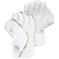 Whitedot Summer Leather Cricket Wicket Keeping Gloves Suitable for Professional Players (Griffin, Mens)