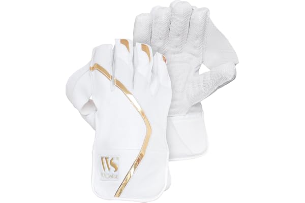 Whitedot Summer Leather Cricket Wicket Keeping Gloves Suitable for Professional Players