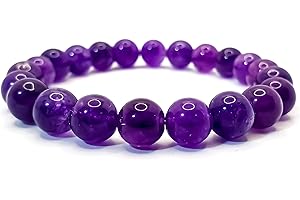 SPILLOX Bracciale Uomo Donna Elastico Da Vere Pietre Preziose Naturali Di 8mm Reiki Idea Regalo Di Natale Originale Diffusore Di Energia Guarigione Equilibrio
