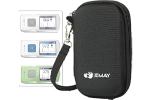 EMAY Hard Case for Emay Portable EKG (Case Only, Protects Both EMG-10 & EMG-20 During Travel & Everyday Use)