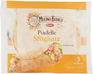 Barilla Mulino Bianco Piadelle Sfogliate senza Strutto 330g