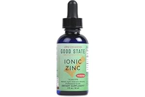 Good State | Liquid Ionic Zinc Ultra Concentrate | Dietary Supplement | Great for Immune System | 15mg is 10 Drops | 100 Servings