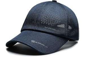 YAMEE Sommermütze Herren Baseball Cap Sommer Mesh,Basecap Damen Baseballmütze Sommer Sonnenhut Sommercap Einstellbare Atmungsaktives (Kappenumfang: 56-60cm)