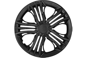 Cartrend 70305 Tapacubos Fun, negro, 16 pulgadas, 1 unidad