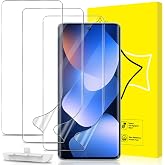 GiiYoon 3 Pieces Screen Protector for Xiaomi Redmi Note 15 5G/4G [Not Glass], Flexible TPU Hydrogel Film, Full Coverage 3D Cu