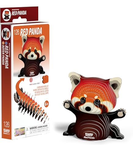 A-ZONE Eugy Kangaroo 3D Cardboard Model Kit