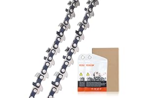 QIAOMIAO Mini Chainsaw Chain for 4 Inch (10cm) Bar, 1/4" NP .043 gauge 28 drive link, Mini Saw chain Replacement Compatible with S-tihl GTA 26 36700028