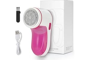 AN HUI MING Levapelucchi,Togli Pelucchi Elettrico,Levapelucchi Elettrico Ricaricabile,Rasoio Anti-Peluche con Cavo di Ricarica USB