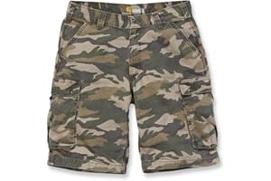 Carhartt Herren Rugged Cargo Camo Shorts
