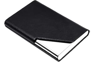 padike Business Card Holder Card Case,Business Name Card Holder Wallet Credit Card ID Case/Holder for Men & Women - Keep Your Business Cards Clean