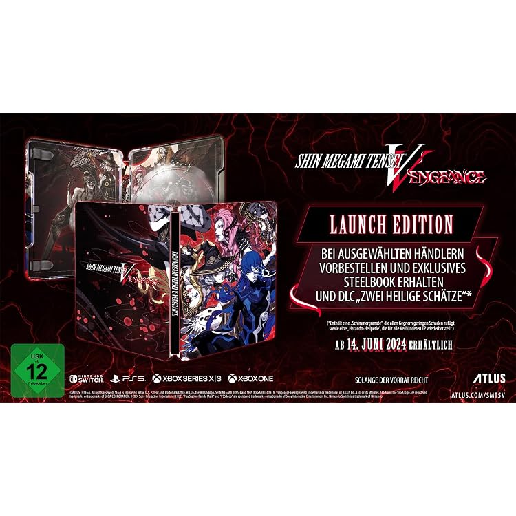 Shin Megami Tensei III Nocturne HD Remaster - PS4 Version PAL - Jeu Neuf Sous Film D'Origine