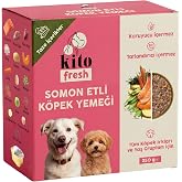 Kito Fresh Somon Etli K&ouml;pek Yemeği%100 Taze İ&ccedil;erikli Mama 250 gr