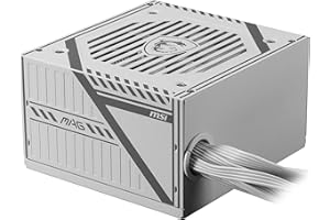 MSI MAG A650BNL White Bloc d'alimentation, Prise EU - 650W, Certifié 80 Plus Bronze, ATX