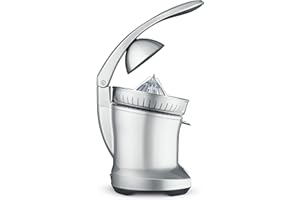 ‎SAGE Sage Appliances SCP600 the Citrus Press, Zitronenpresse, Edelstahl-Filterkorb, Kunststoffkegel