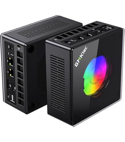 GMKtec K6 Gaming Mini PC-Windows 11 Pro, LAN dual de 2.5 Gbps, AMD