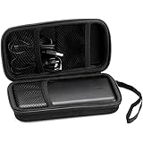 EasyAcc Power Bank Bag For Anker PowerCore Essential 20000 Case Shockproof EVA Hard Drive Case 2.5 Compatible Cable Earphone